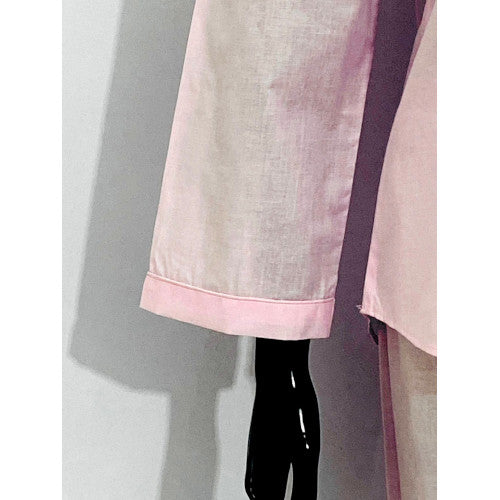 SoieRose Women's Victorian Pajama Set – Pink – 100% Cotton - SR1057