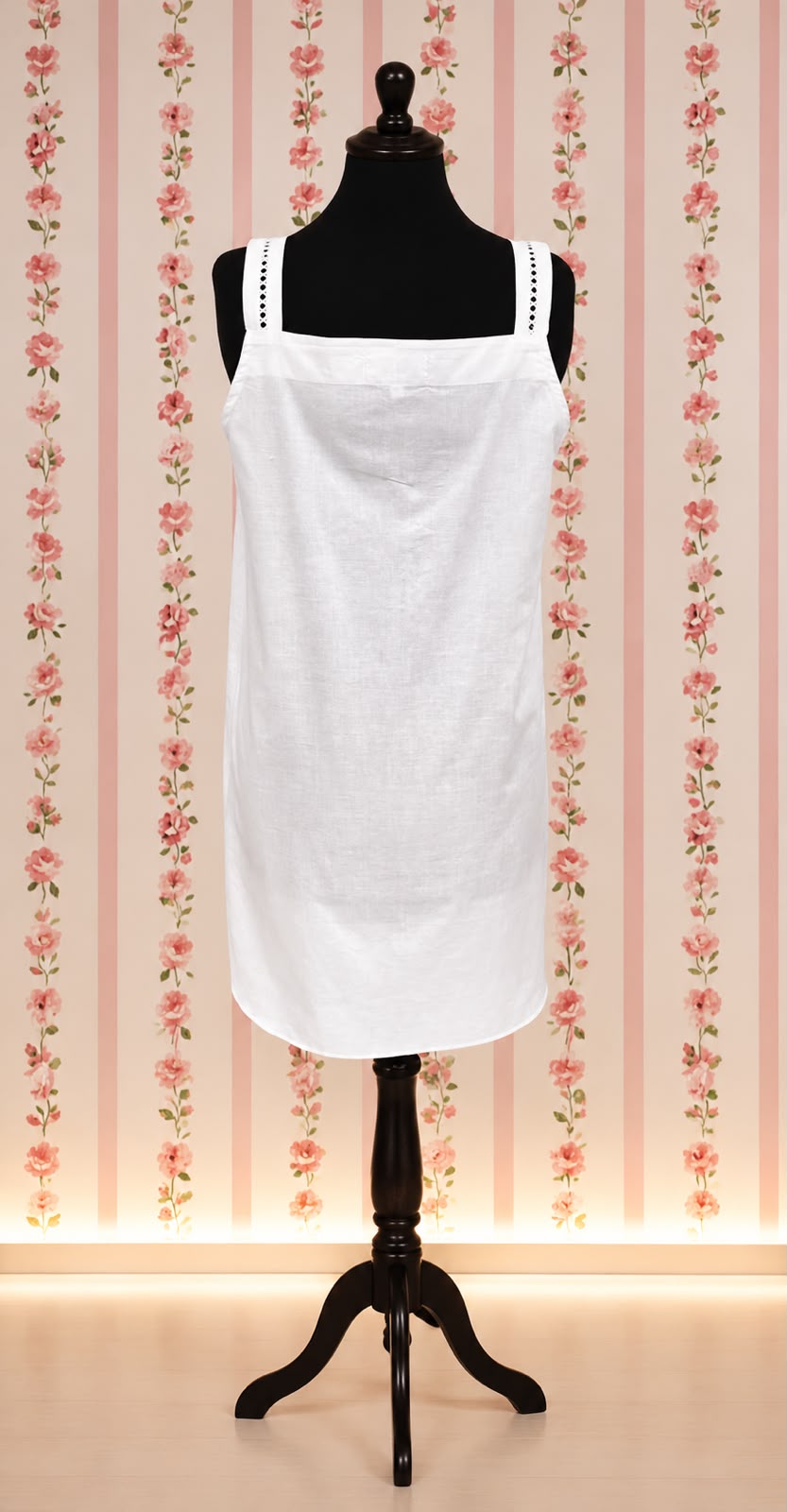 SoieRose Sleek 100% Cotton Victorian Nightgown – SR1117