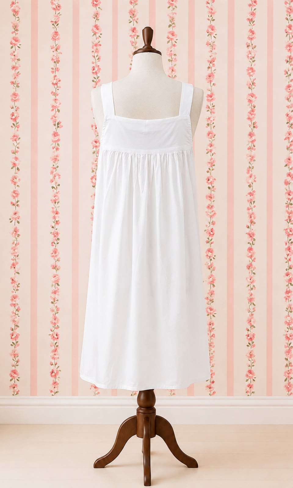SoieRose 100% Cotton Victorian Vintage Inspired Nightgown SR-1280