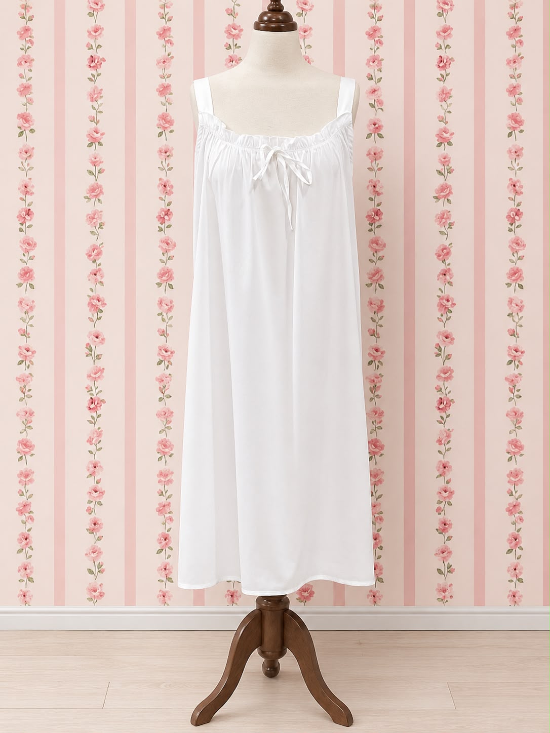 SoieRose 100% Cotton Victorian Cottagecore Nightgown SR-1284