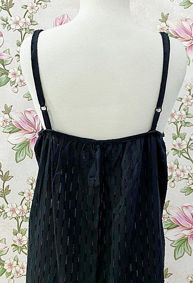 SoieRose 100% Cotton Victorian Button Front Sleeveless Nightgown - SR-1303