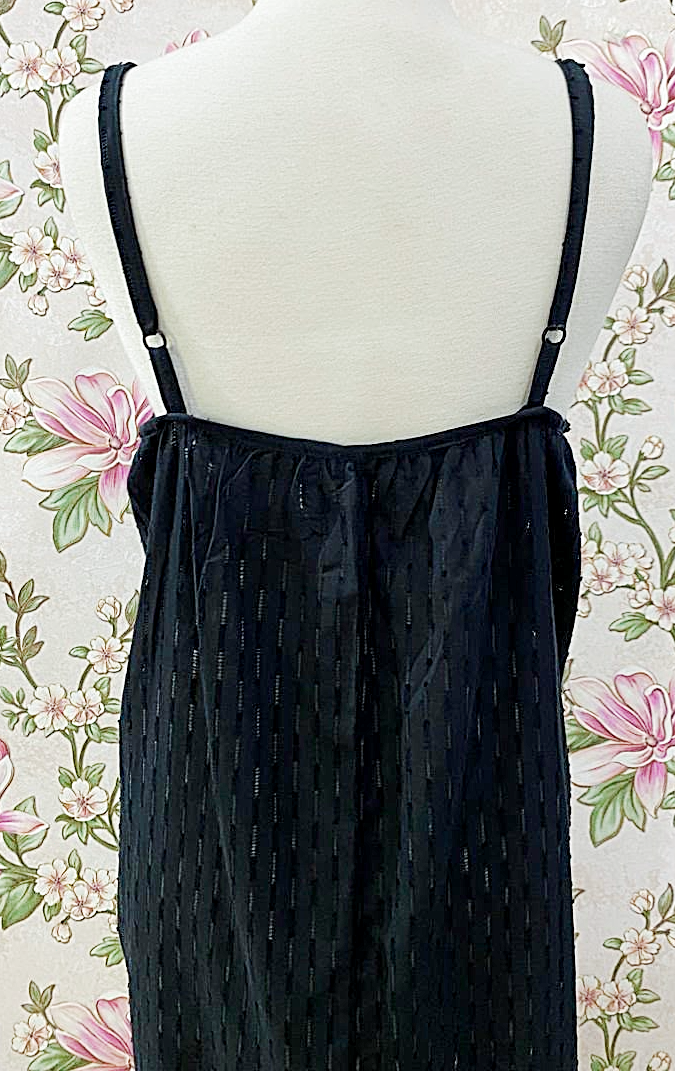 SoieRose 100% Cotton Victorian Button Front Sleeveless Nightgown - SR-1303