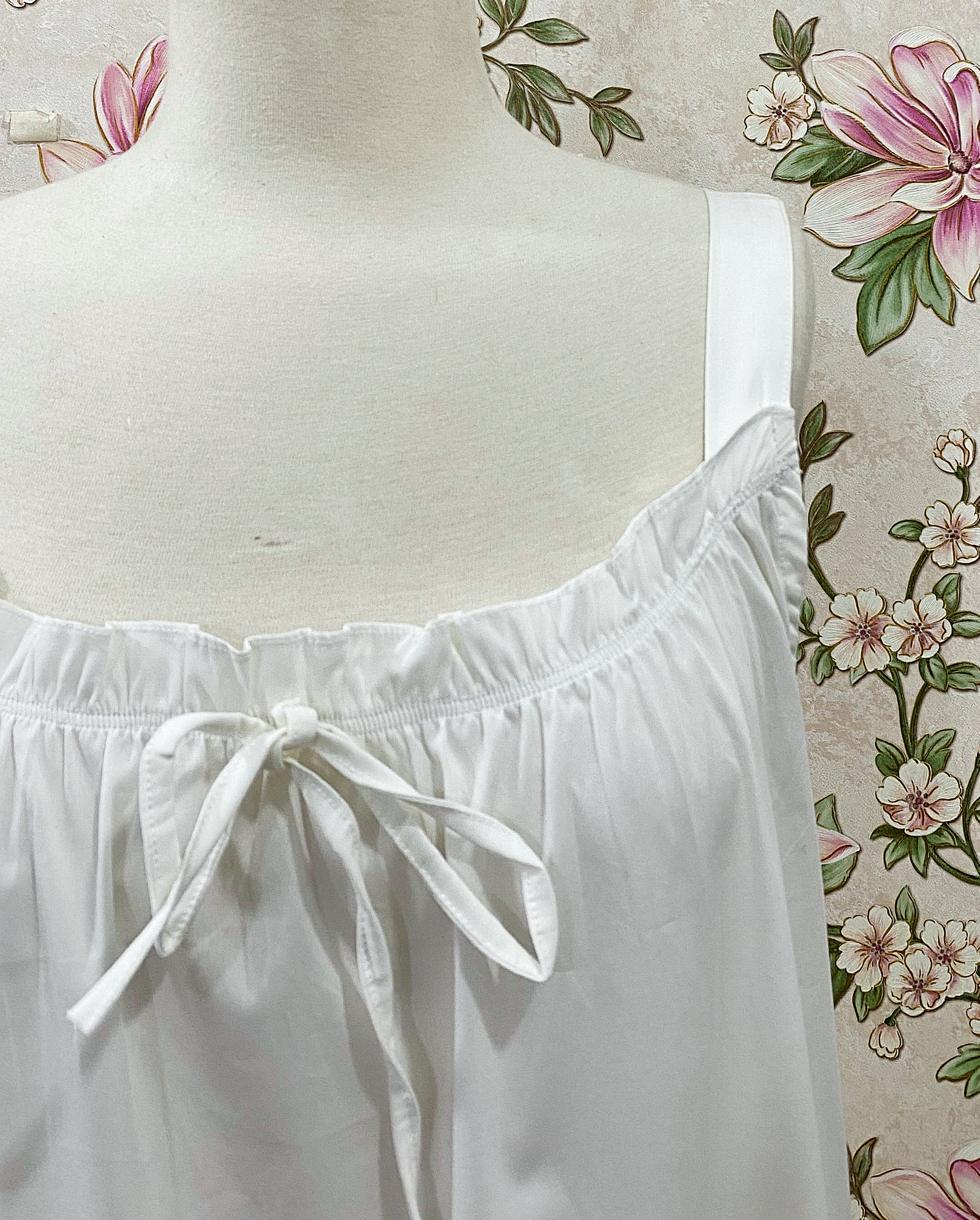 SoieRose 100% Cotton Victorian Cottagecore Nightgown SR-1284