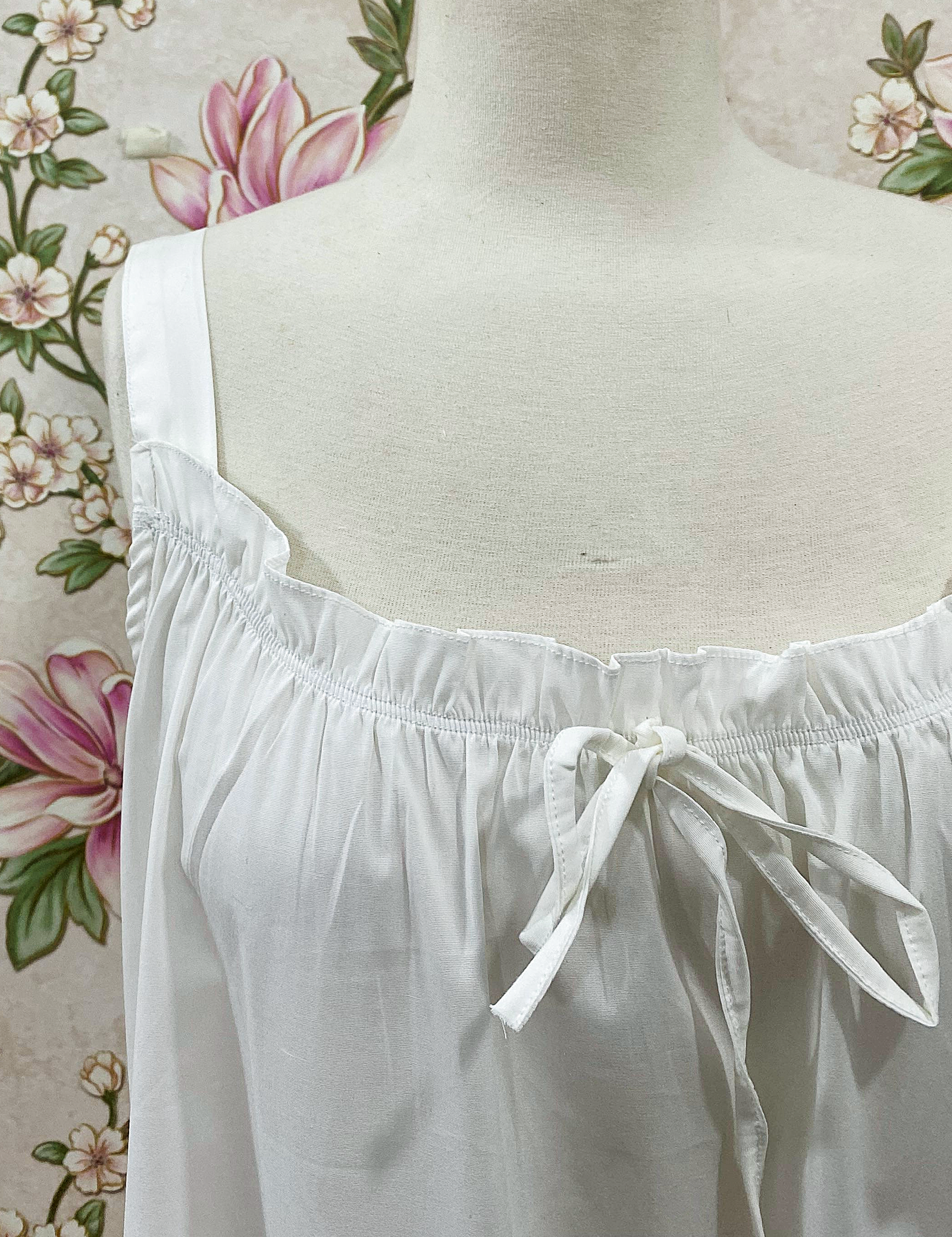 SoieRose 100% Cotton Victorian Cottagecore Nightgown SR-1284
