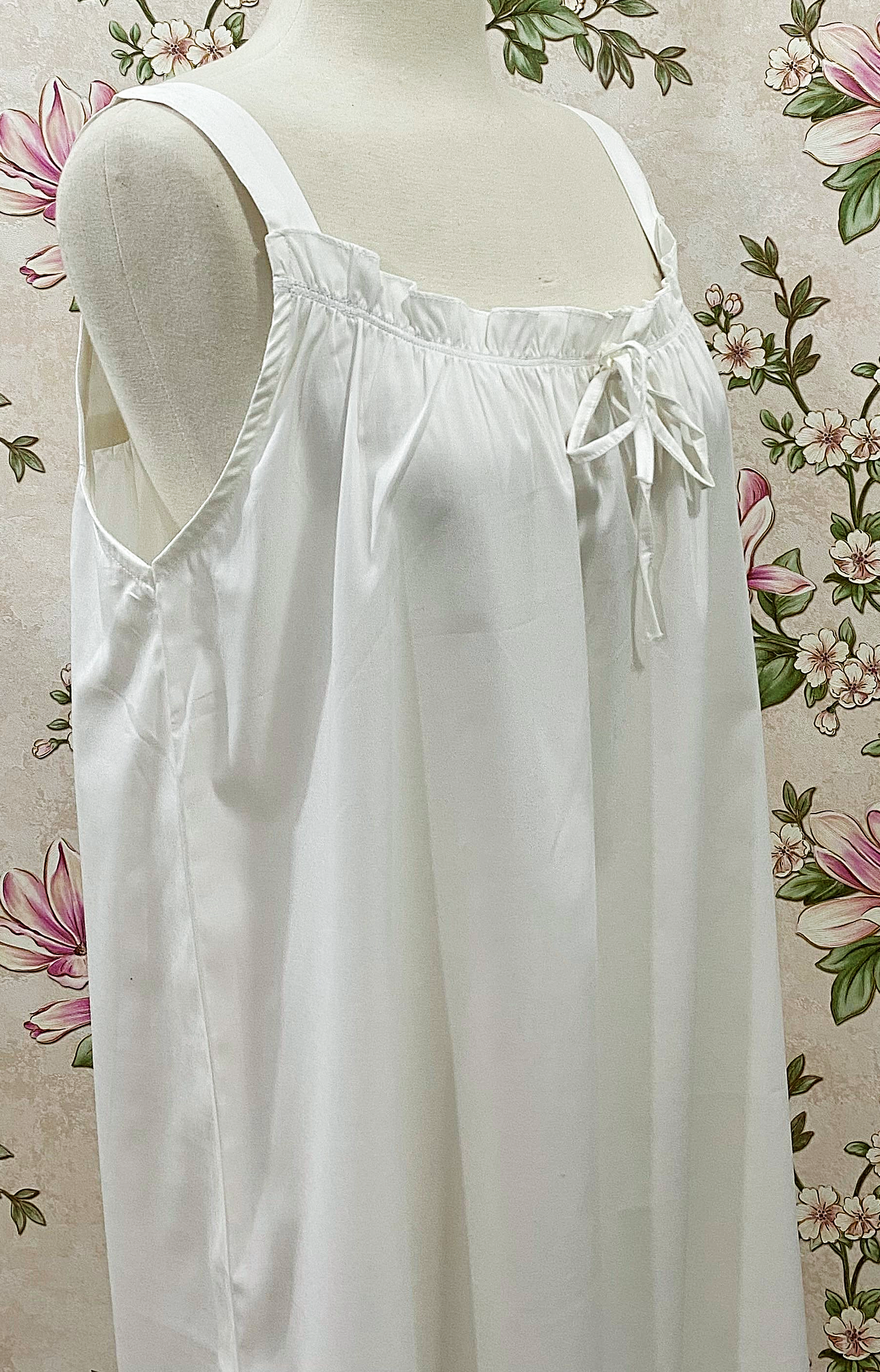 SoieRose 100% Cotton Victorian Cottagecore Nightgown SR-1284