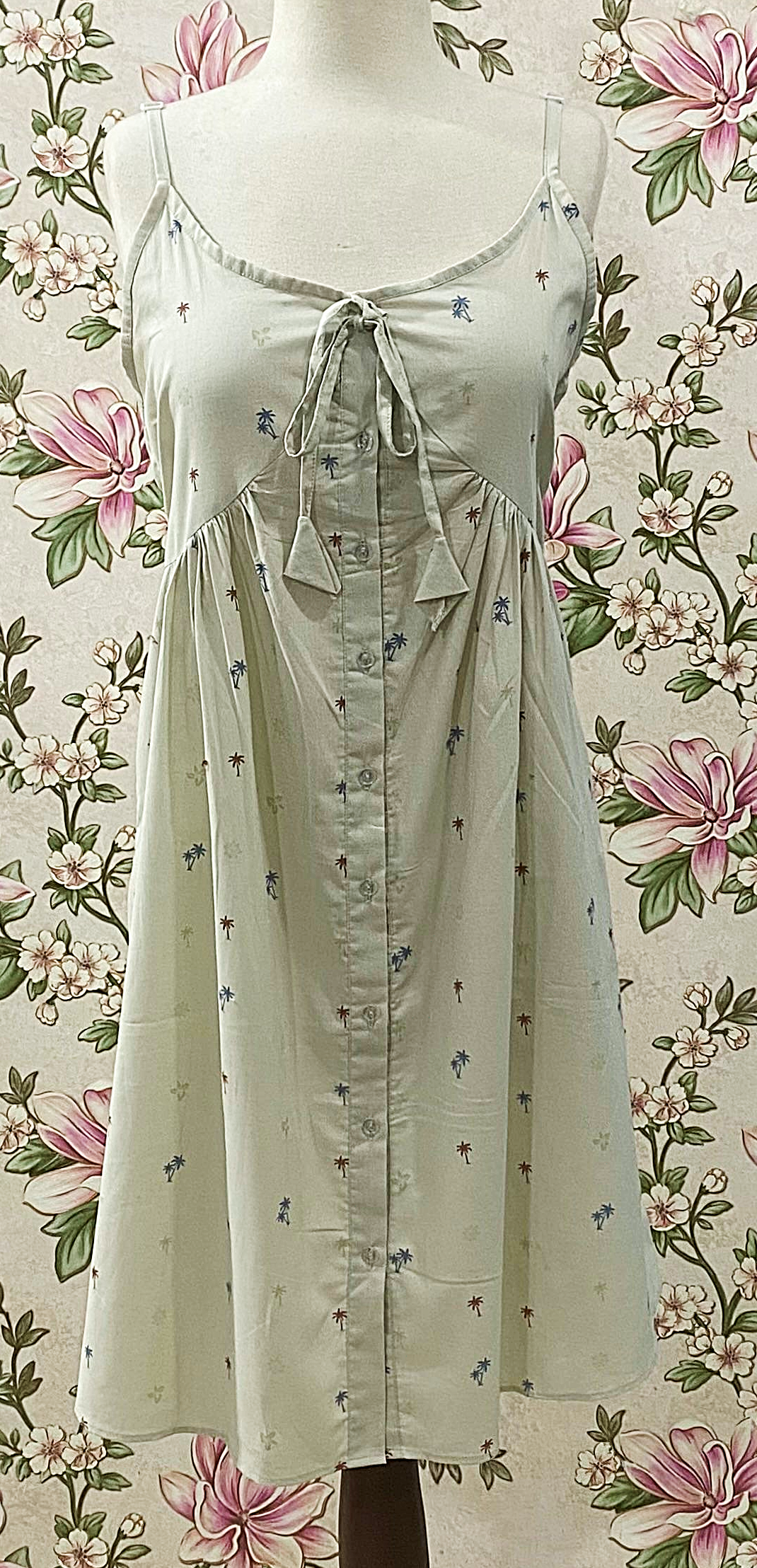 SoieRose 100% Cotton Victorian Cottagecore Vintage Nightgown - SR-1305