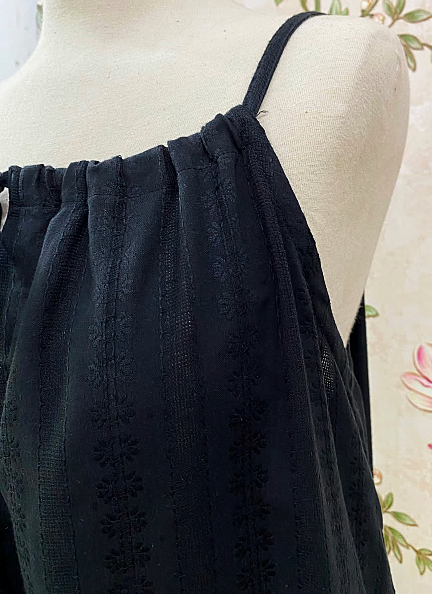 SoieRose 100% Cotton Victorian Vintage Inspired Cottagecore Nightgown - SR1287