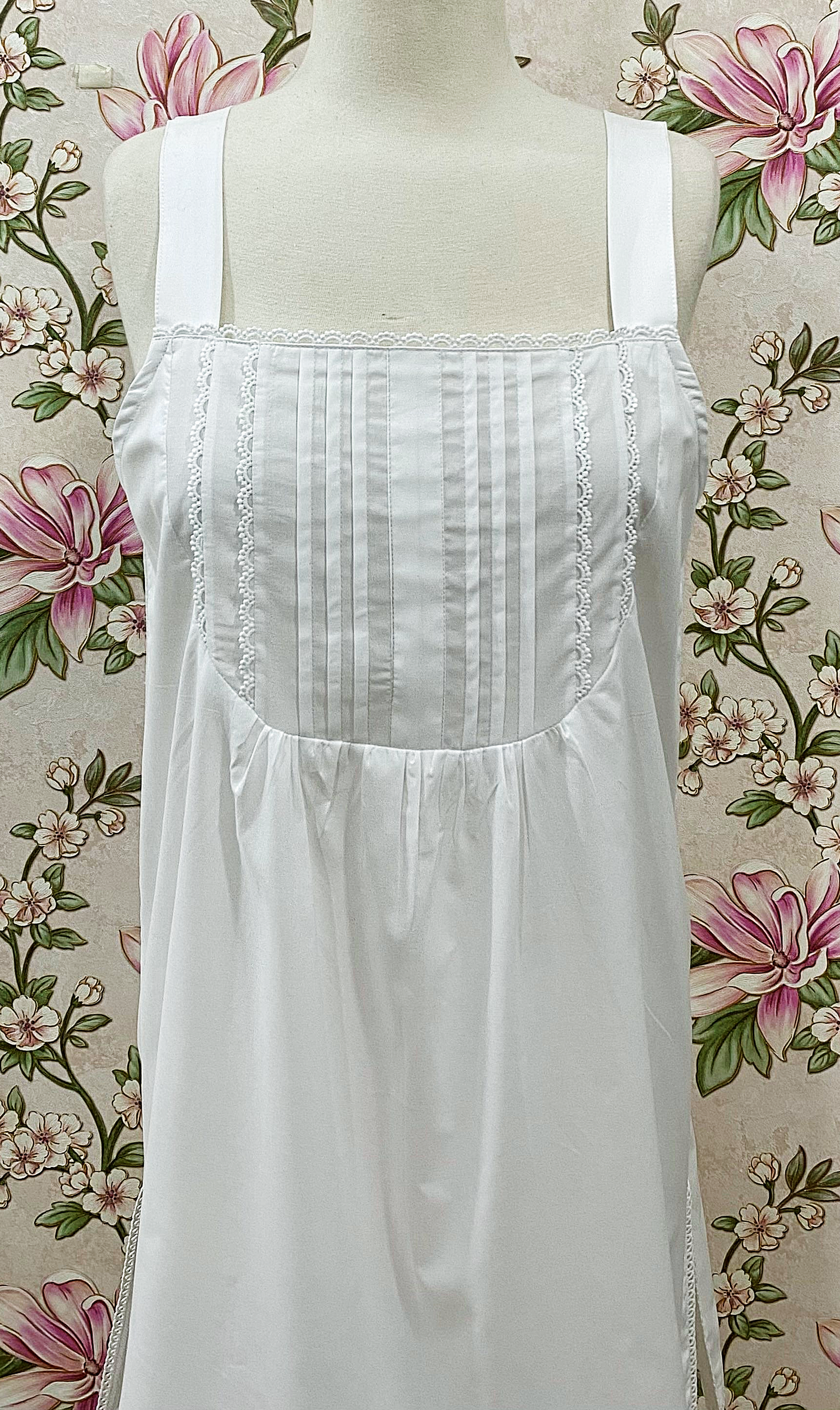 SoieRose 100% Cotton Victorian Vintage Inspired Nightgown SR-1280