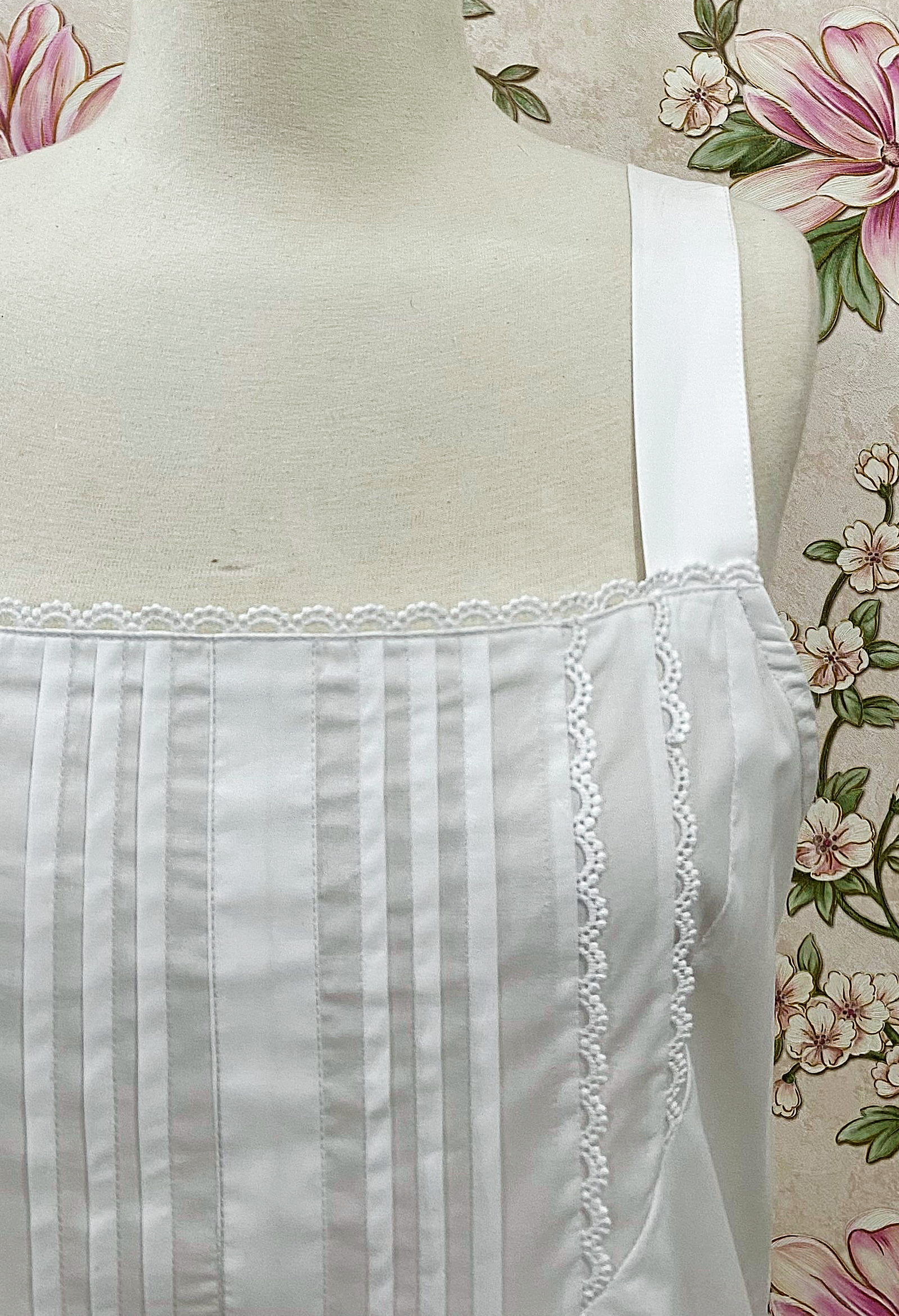 SoieRose 100% Cotton Victorian Vintage Inspired Nightgown SR-1280