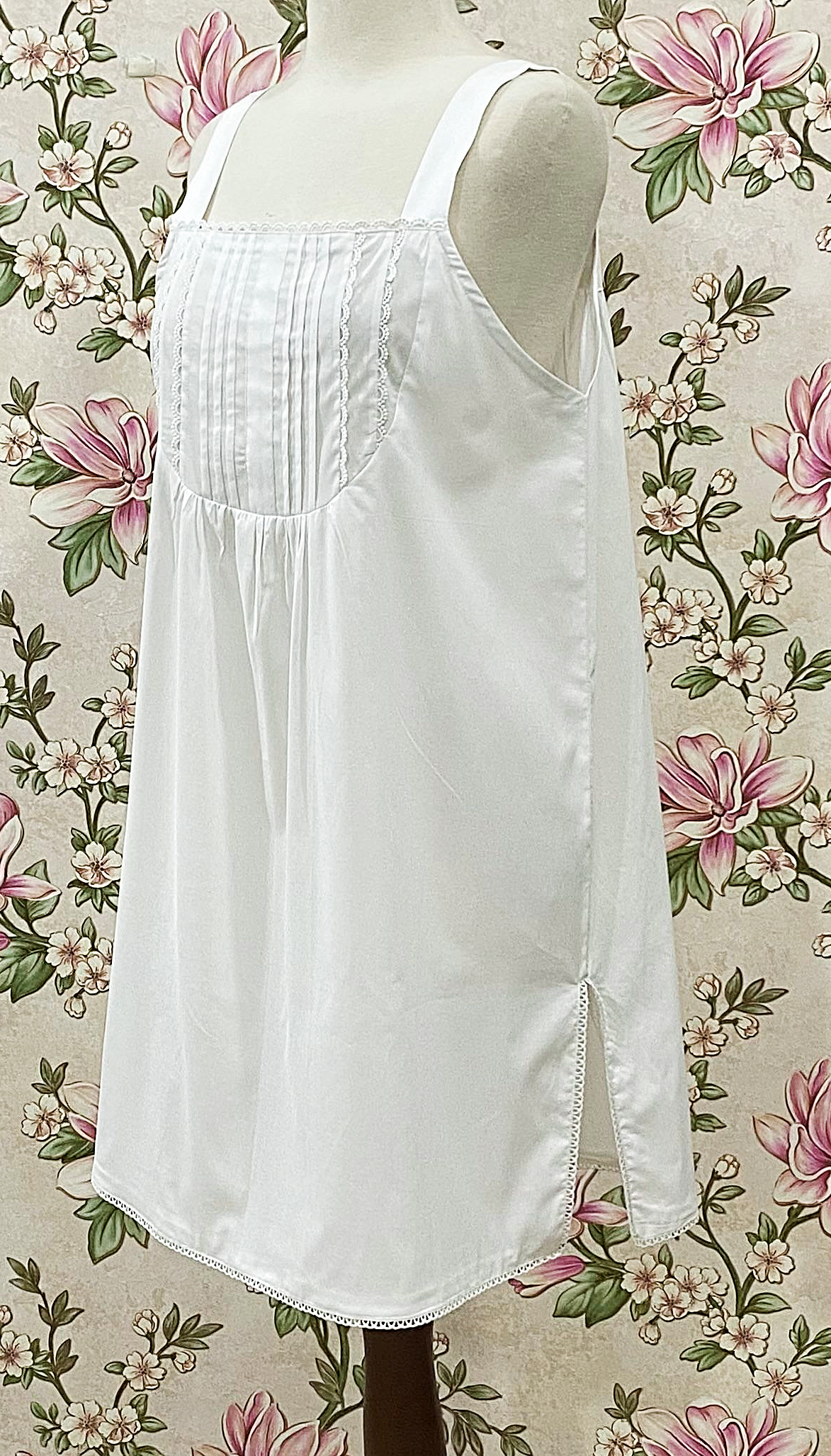 SoieRose 100% Cotton Victorian Vintage Inspired Nightgown SR-1280