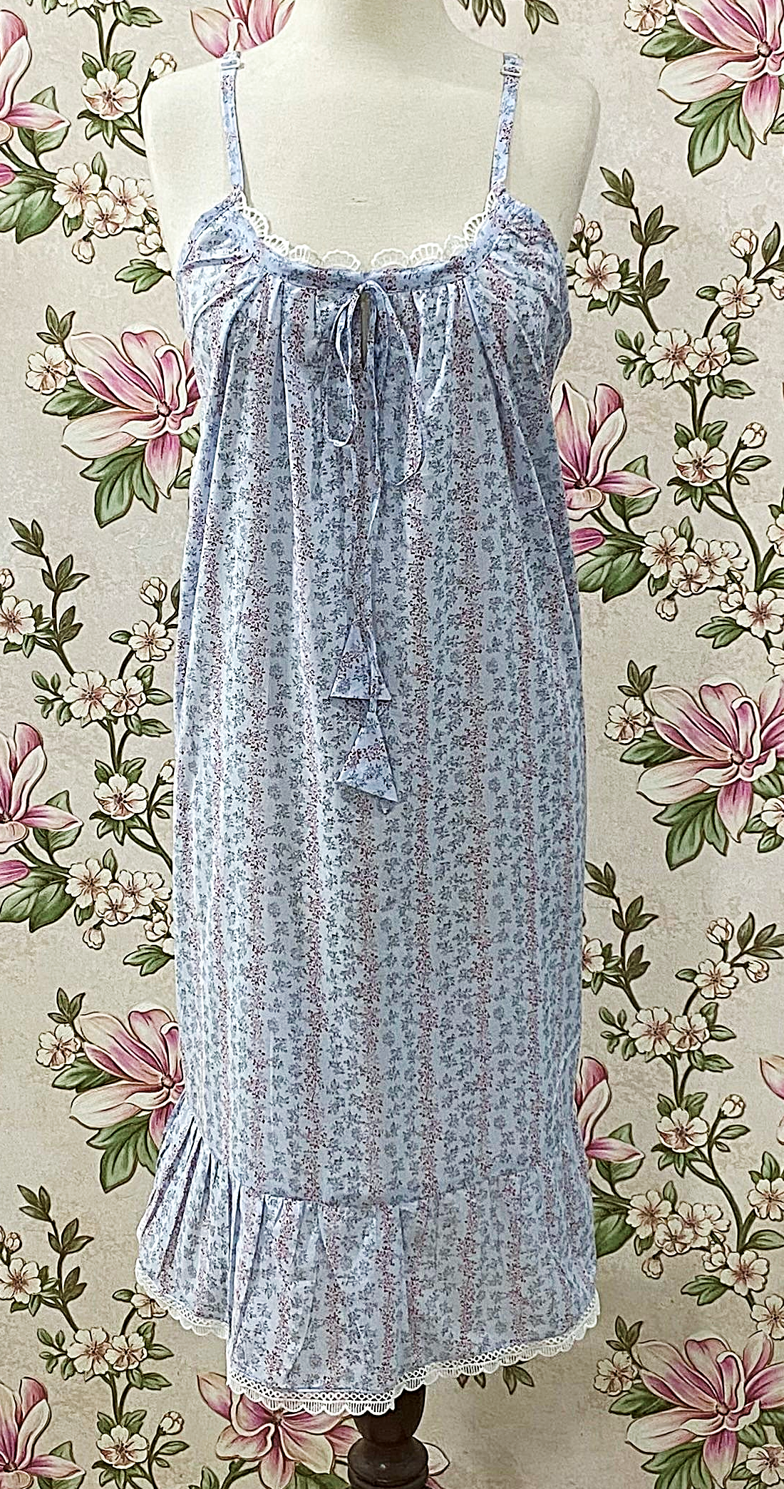 SoieRose 100% Vintage Cotton Victorian Nightgown - SR-1307