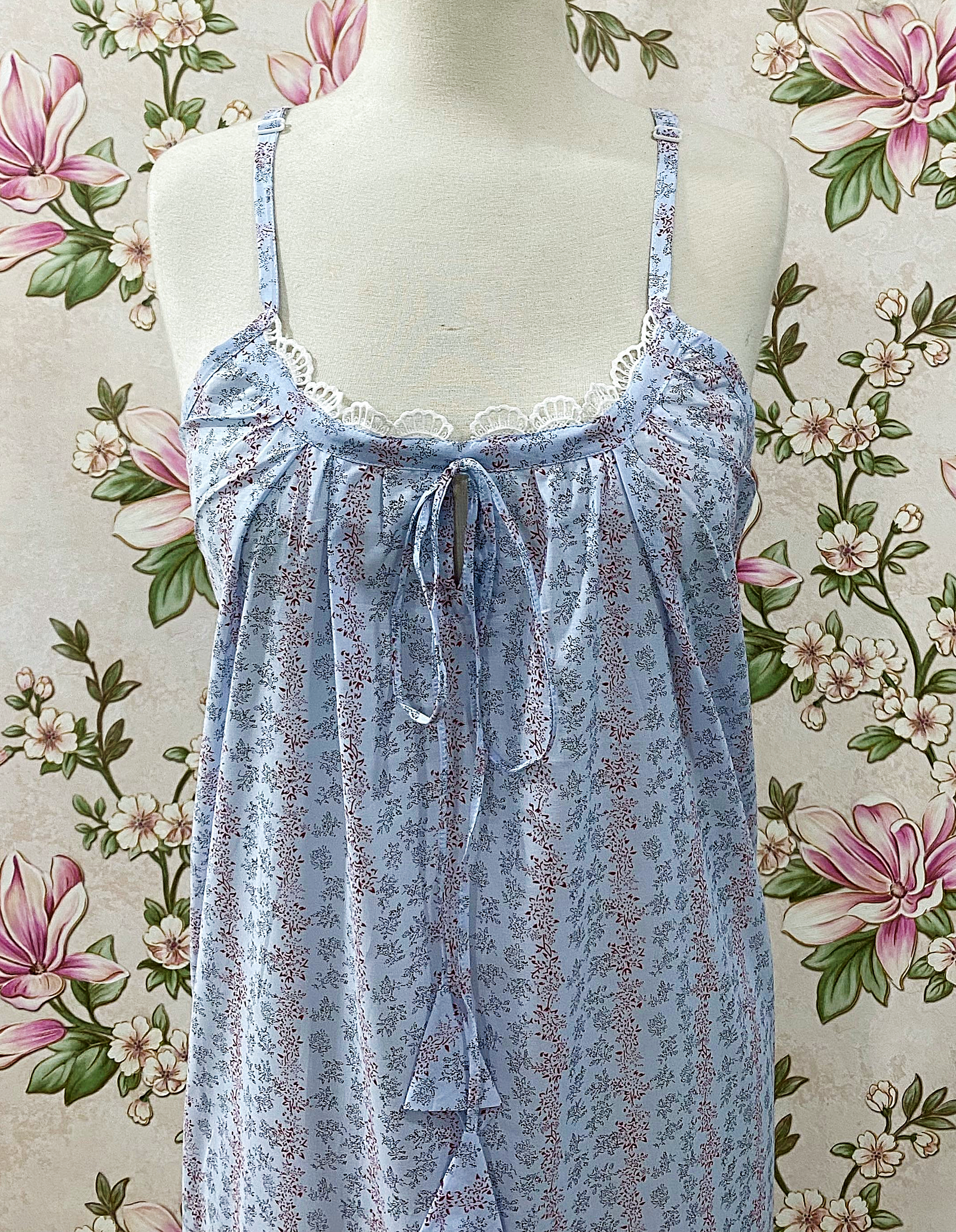 SoieRose 100% Vintage Cotton Victorian Nightgown - SR-1307