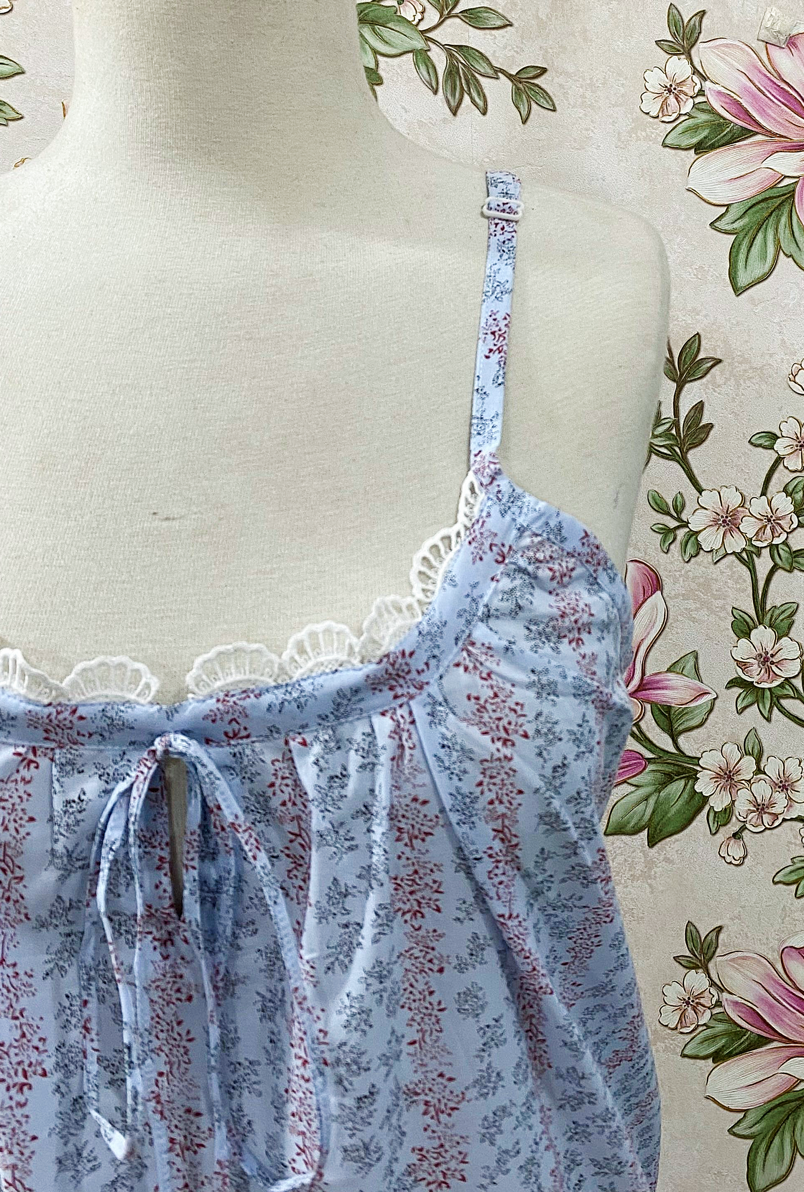 SoieRose 100% Vintage Cotton Victorian Nightgown - SR-1307