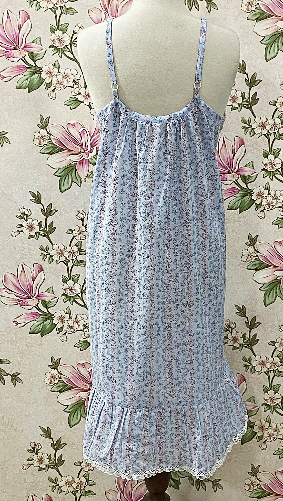 SoieRose 100% Vintage Cotton Victorian Nightgown - SR-1307