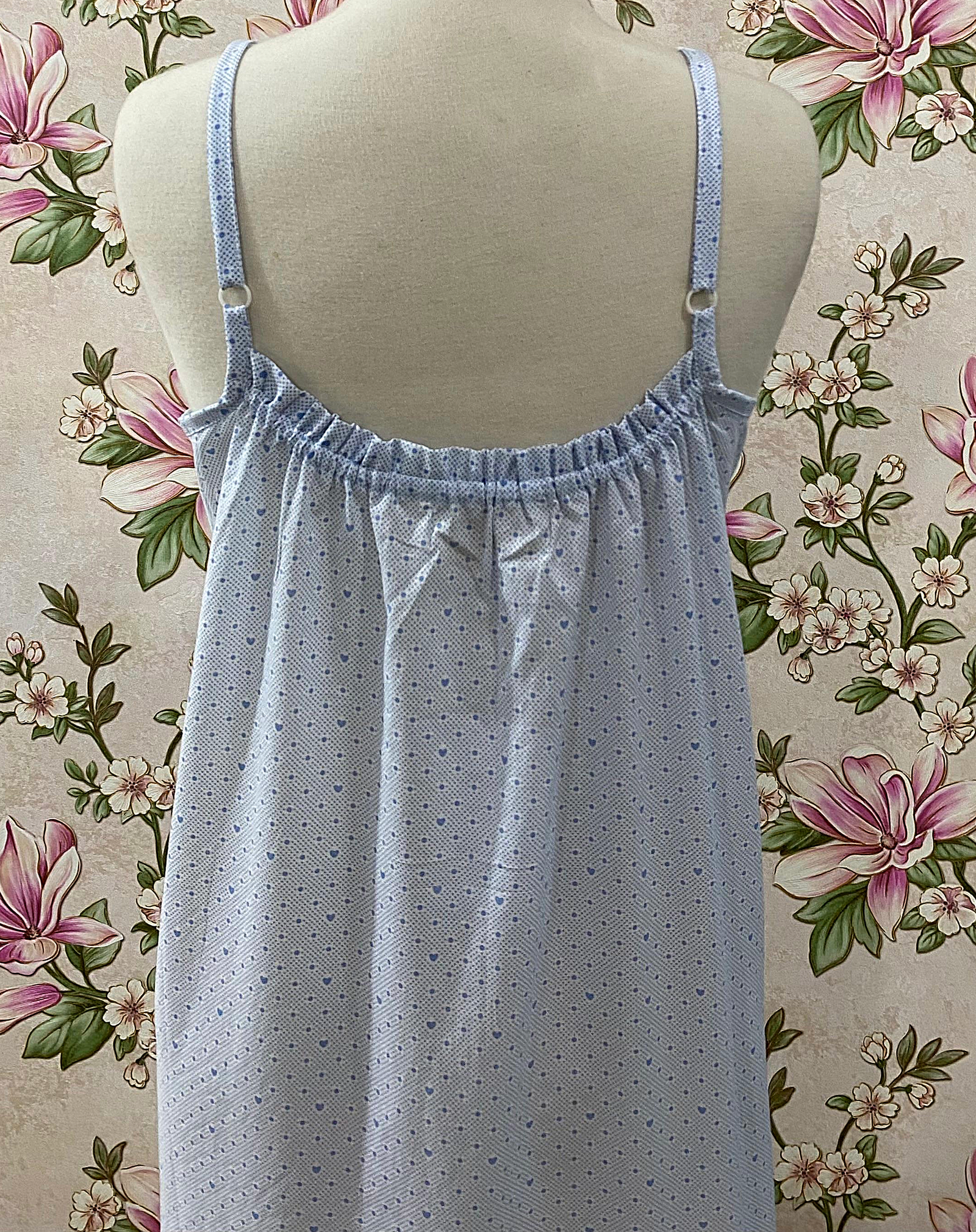 SoieRose 100% Vintage Cotton Victorian Cottagecore Nightgown - SR-1308