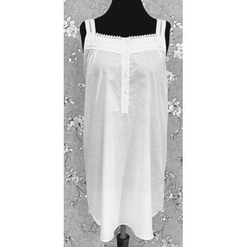 SoieRose Sleek 100% Cotton Victorian Nightgown – SR1117