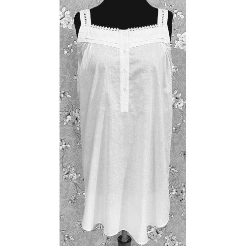 SoieRose Sleek 100% Cotton Victorian Nightgown – SR1117