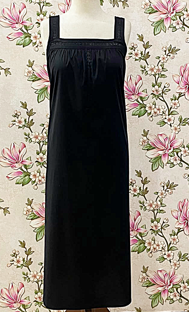 SoieRose 100% Cotton Vintage-Inspired Victorian Nightgown - Maxi Nightgown - SR-1331