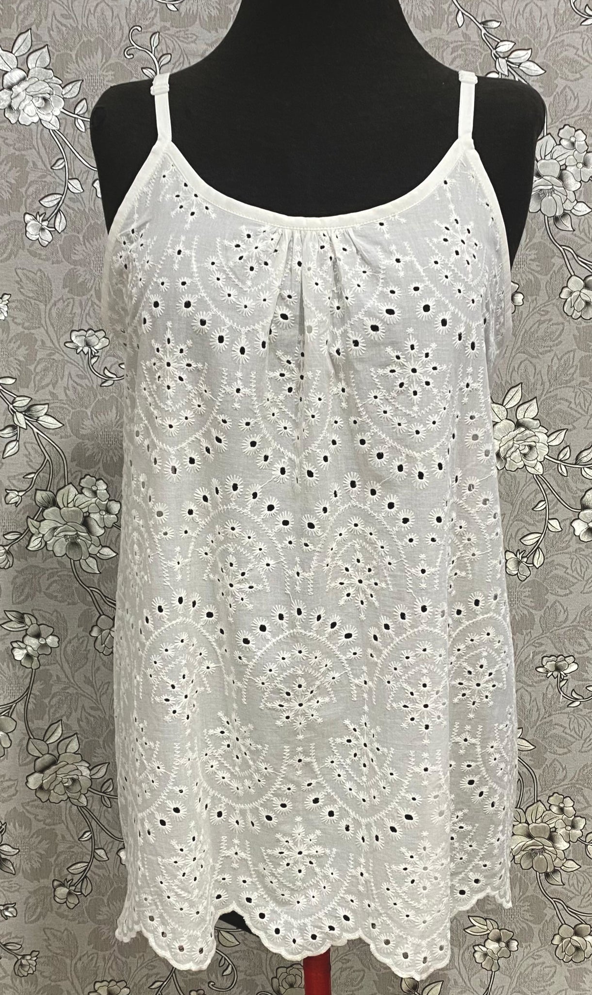 SoieRose Ivory Cotton Victorian Nightgown SR-1261