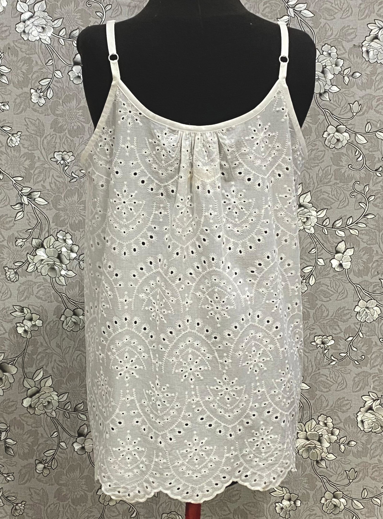 SoieRose Ivory Cotton Victorian Nightgown SR-1261