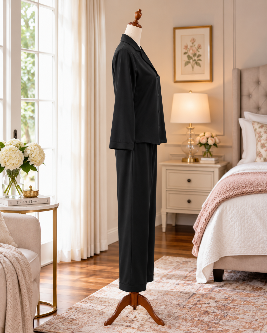 SoieRose 100% Cotton Classic Cotton Pajama Set for Women - SR-1343