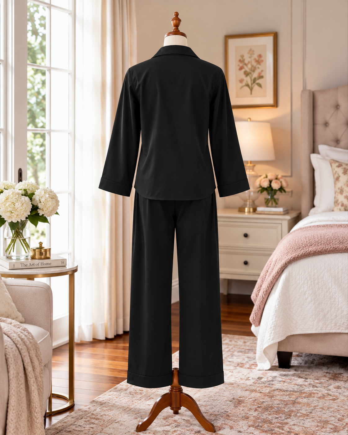 SoieRose 100% Cotton Classic Cotton Pajama Set for Women - SR-1343