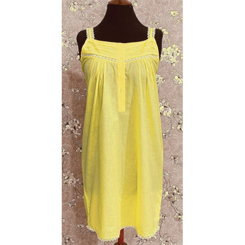 SoieRose Womens Victorian Cotton Nightgown with Lace Accents - SR-1091
